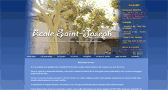 Desktop Screenshot of ecolesaintjosephnoves.com